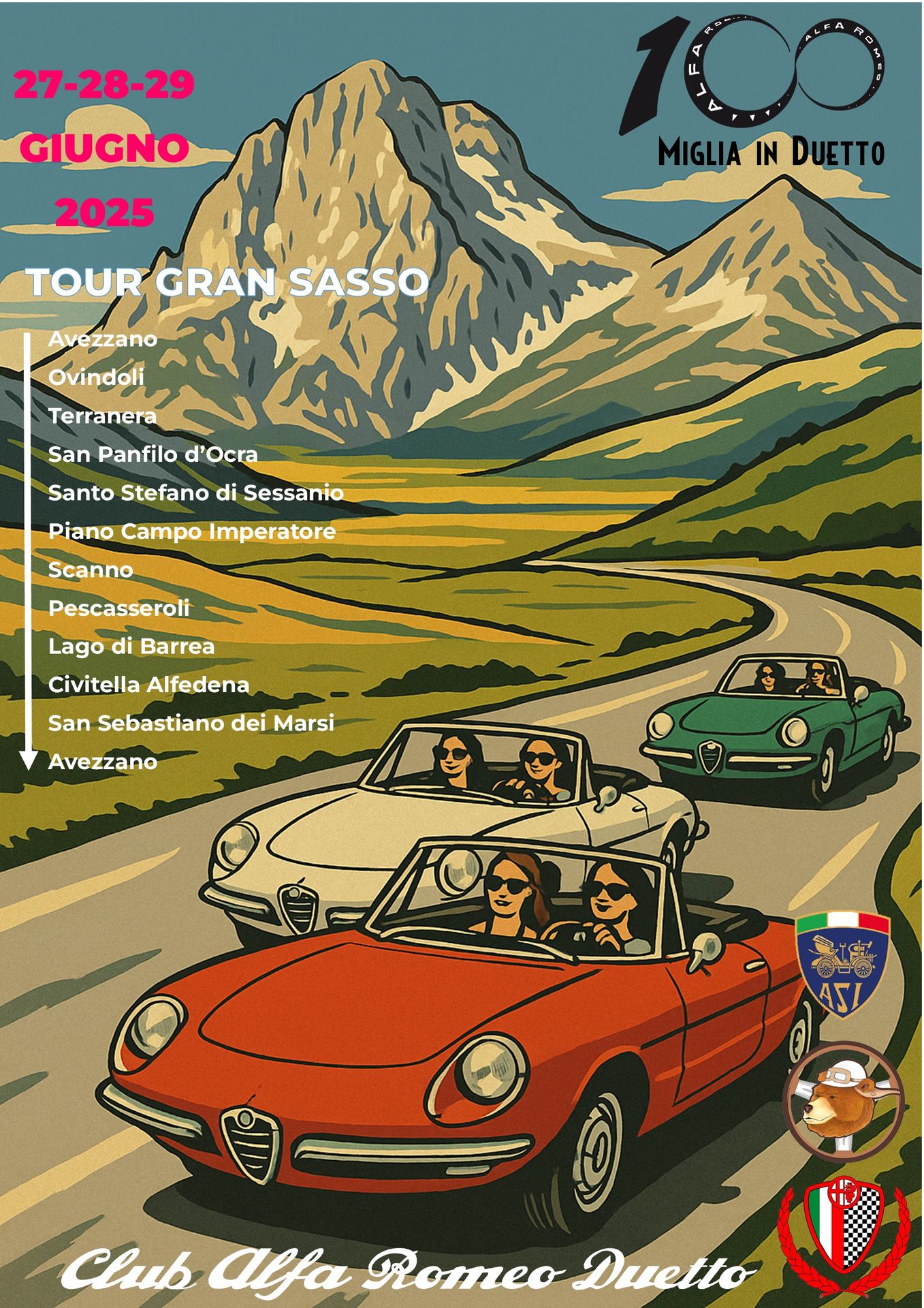 100 Miglia in Duetto - Tour in Abruzzo